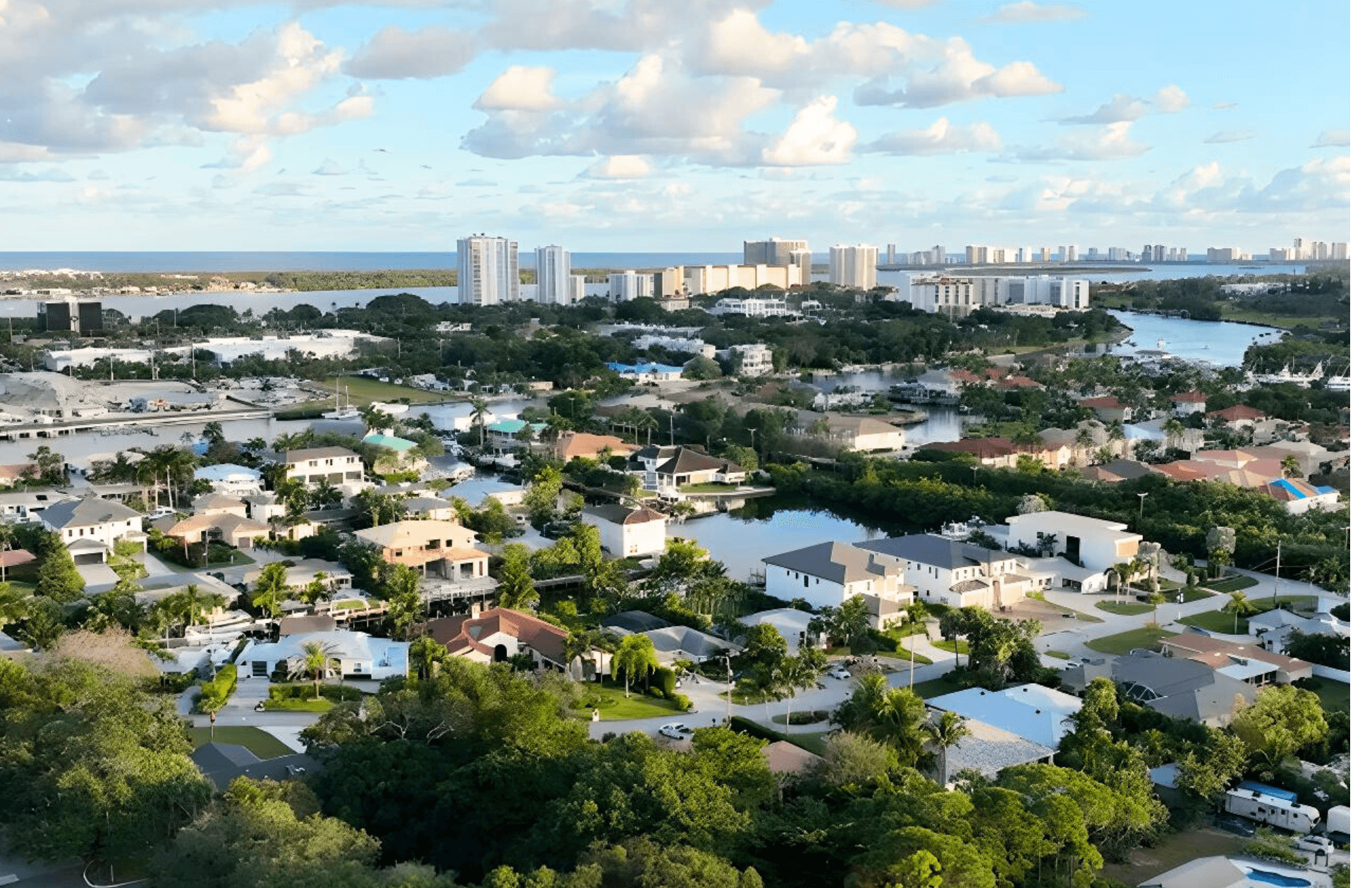 skyview of PALM BEACH GARDENS
